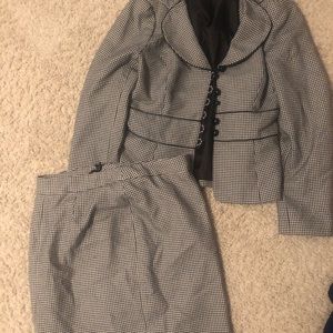COPY - Nine West Gingham print 2 piece suit